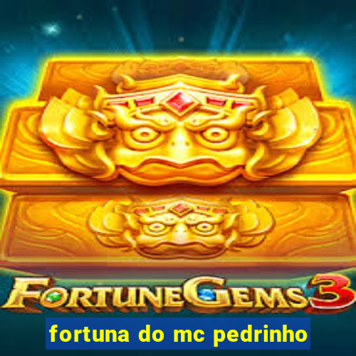 fortuna do mc pedrinho